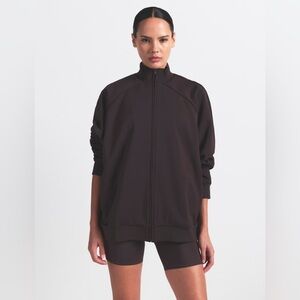 SKIMS X Nike Tricot Oversized Full Zip Track Jacket